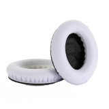 Set 2 bureti pentru casti Bose QuietComfort 35 ll / I, QC35 ll / I, Over-Ear - Alb/Negru - Spuma cu memorie - Piele ecologica