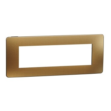 Rama Ornament 7M metal Schneider Unica Studio aramiu negru NU270758M foto