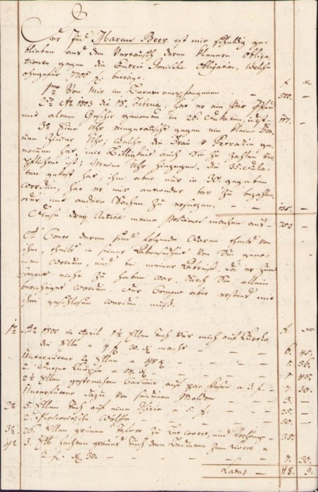 A348 Act olograf, 1808, &icirc;n limba germană, filigran cu soare