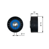 GATES T36518 FleetRunner&trade; Rola ghidare/conducere, curea transmisie
