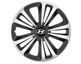 Cumpara ieftin Set 4 Capace Roti Terra Gri-Negru R14, pentru gama auto Hyundai, Autohelix MSA