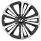 Set 4 Capace Roti Terra Gri-Negru R14, pentru gama auto Hyundai
