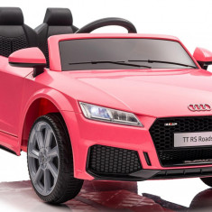 Masinuta electrica New Audi TTRS Roadster 70W 12V STANDARD, culoare Roz