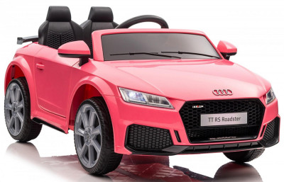 Masinuta electrica New Audi TTRS Roadster 70W 12V STANDARD, culoare Roz foto