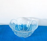 Cumpara ieftin Bol cristal suflat mulaj - Floriform - design Pertti Kallioinen, Dansk Danemarca