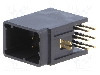 Conector semnal, 6 pini, pas 2.5mm, serie J2000, JST - S06B-J21DK-GGXR