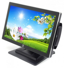 Monitor 19 inch LED Wide, ELO ET1919L-AUWA-1-GY, Black, Touchscreen, Cititor Card, 3 ANI GARANTIE foto