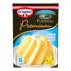 Praf de Budinca Premium cu Gust de Vanilie Bourbon Dr. Oetker, 34 g, Praf pentru Budinca, Mix pentru Budinca, Mix de Budinca, Budinca Instant, Budinca