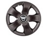 Set 4 capace roti Bis Negru R14 pentru gama auto Dacia, Autohelix MSA