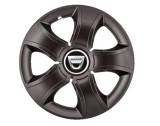 Cumpara ieftin Set 4 capace roti Bis Negru R14 pentru gama auto Dacia, Autohelix MSA