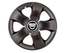 Set 4 capace roti Bis Negru R14 pentru gama auto Dacia
