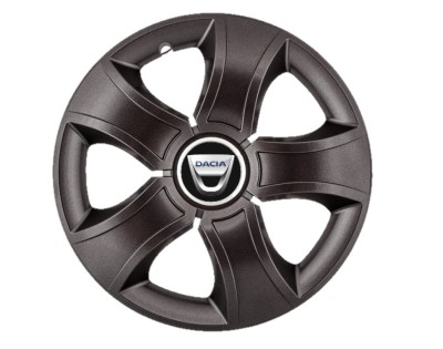 Set 4 capace roti Bis Negru R14 pentru gama auto Dacia foto
