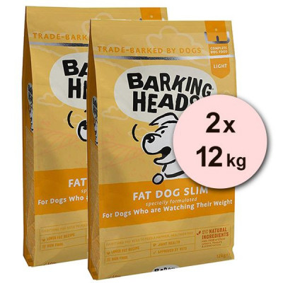 BARKING HEADS Fat Dog Slim LIGHT 2 x 12 kg foto