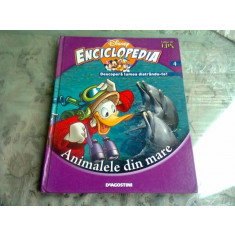 ENCICLOPEDIA DISNEY, ANIMALELE DIN MARE, VOL. IV, EDITIE DE LUX, 2008