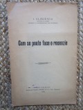 CUM SE POATE FACE O RECENZIE - I. VLADESCU
