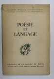 POESIE ET LANGAGE , DEUXIEME BIENNALE INTERNATIONALE DE POESIE , KNOKKE , 2 AU 6 SEPTEMBRE 1954