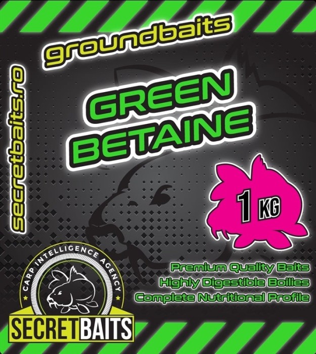 Groundbait Method Mix Green Betain Secret Baits - 1 kg