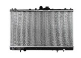 Radiator racire Mitsubishi Space Runner (N50), 08.1999-01.2003, motor 2.4, 110 kw, benzina, cutie manuala, cu/fara AC, 718x400x16 mm, aluminiu brazat, Rapid