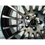 Set jante ART 367 BP 16 inch, design sport, cu kit de instalare inclus