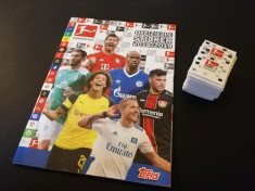 Album gol Topps Bundesliga 2018 ? 2019 + set complet de stickere nelipite foto