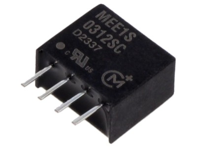 Convertor DC/DC 1W 12V, SIP foto