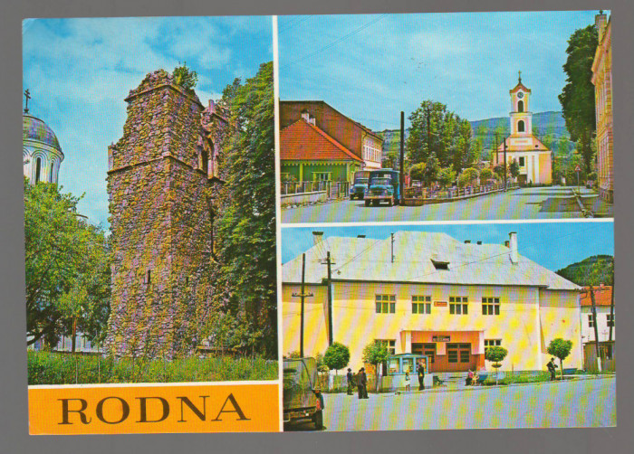 CPIB 17573 CARTE POSTALA - RODNA, MOZAIC, CAMION