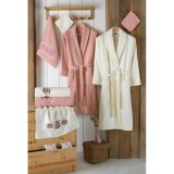 Cumpara ieftin Set Baie Luisa 10 Piese, Halate si Prosoape pentru El si Ea - HEP140