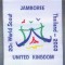 AX 1257 EMBLEMA CERCETASI- JAMBOREE 20TH WORLD SCOUT -UK -PENTRU COLECTIONARI
