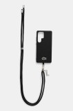 Lacoste Husă pentru telefon Samsung Galaxy S25 Ultra culoarea negru, LCHMBCS25LPVCK