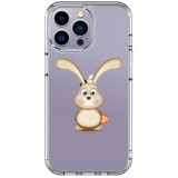 Husa personalizata apple iphone 15 pro, bunny