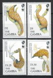 Gambia 1993 Mi 1550/53 MNH - WWF: Pangolinul cu coada lunga, Nestampilat