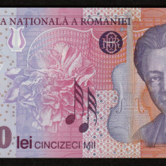 Romania, 50000 lei 2001 (2003)_UNC_serie 036A7268850