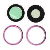 Geam Camera cu Rama Apple iPhone 16 Plus Roz (PINK) - Inlocuire Camera Spate