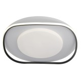 Plafoniera Freya LED 55W IP20, alb+negru, Erste