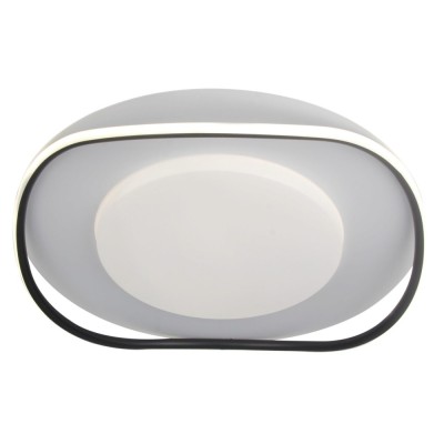 Plafoniera Freya LED 55W IP20, alb+negru, Erste foto