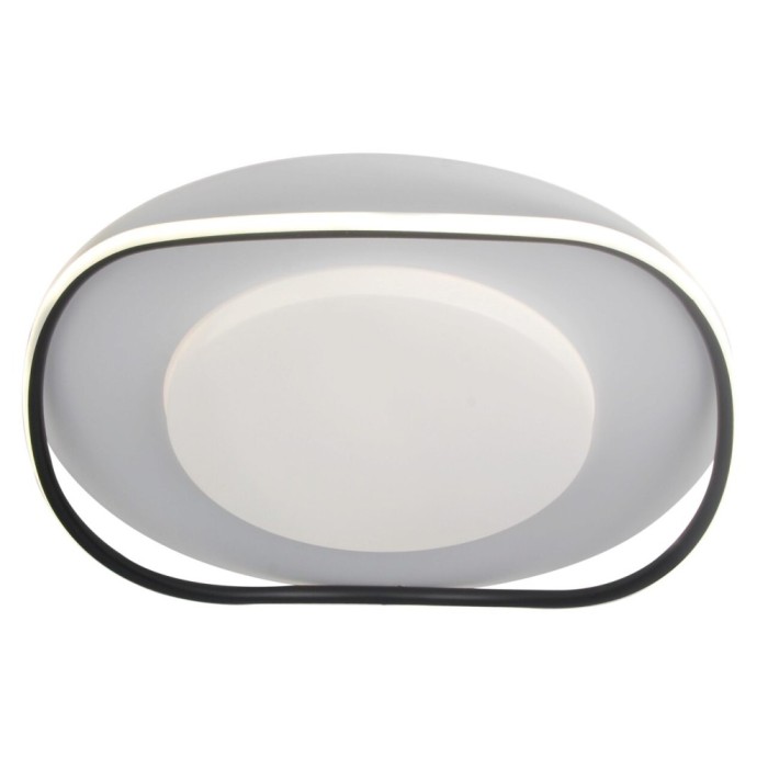 Plafoniera Freya LED 55W IP20, alb+negru, Erste