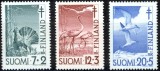 Finlanda 1951 - Animale, fauna, pasari, serie neuzata