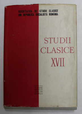 STUDII CLASICE , VOLUMUL XVII , 1977 foto