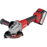 Polizor unghiular cu acumulator 125 mm brushless 4Ah Raider Pro R20