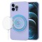 Husa silicon iPhone 12 Pro Max Techsuit SoftFlex MagSafe, violet