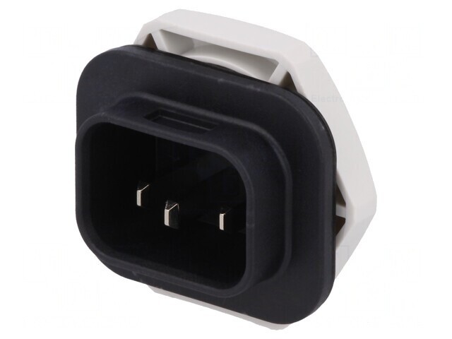 Conector Alimentare AC 6,3x0,8mm Tată 10A