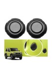 Capace de protecție din cauciuc pentru broască ușă auto 2 buc &ndash; Negru