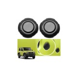 Capace de protecție din cauciuc pentru broască ușă auto 2 buc &ndash; Negru