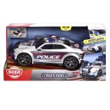 DICKIE TOYS MASINA DE POLITIE STREET FORCE CU LUMINI SI SUNETE 33CM