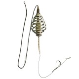 Montura Crap Orange cu Momitor Arcuit Spring 50g, No.4