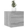 Dulap TV montaj pe perete, 4 buc., sonoma gri, 30,5x30x30 cm