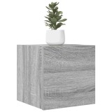 Dulapuri TV montaj pe perete, sonoma gri, 30,5x30x30 cm