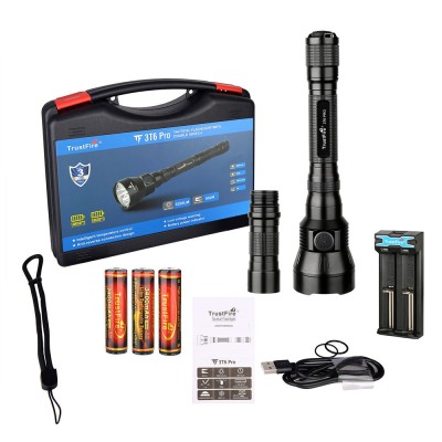 Set lampa cu acumulator Trustfire 3T6 Pro LED foto