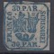 ROMANIA 1864 LP 13 PRINCIPATELE UNITE EMISIUNEA II-a 30 PARALE STAMPILAT