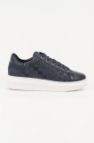 Karl Lagerfeld sneakers din piele KAPRI MENS culoarea bleumarin, KL52543